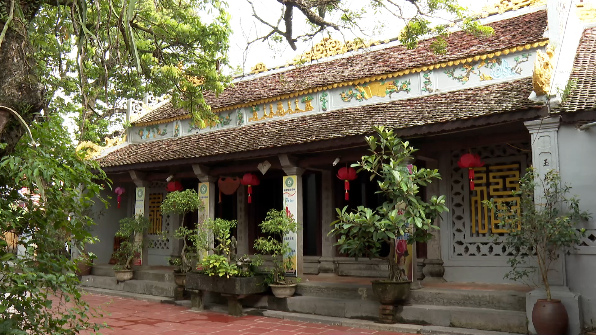 Nhà thờ Tổ chùa Phúc Nhạc.