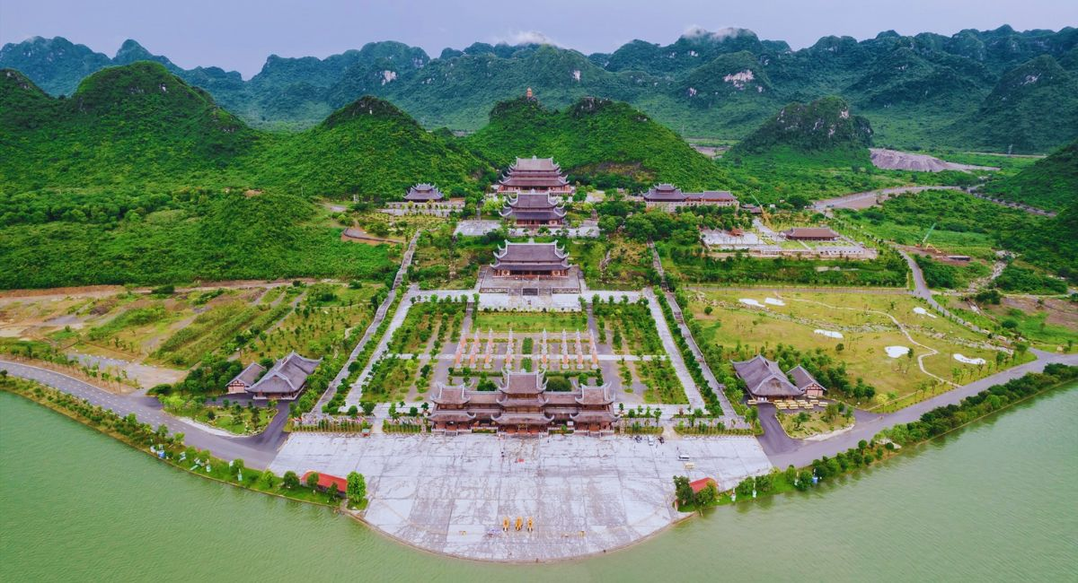 Vị trí quy mô chùa Tam Chúc.