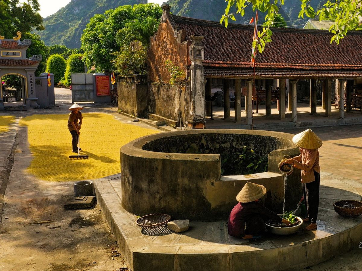 Hoa Lư lưu dấu thời gian qua những giếng nước cổ