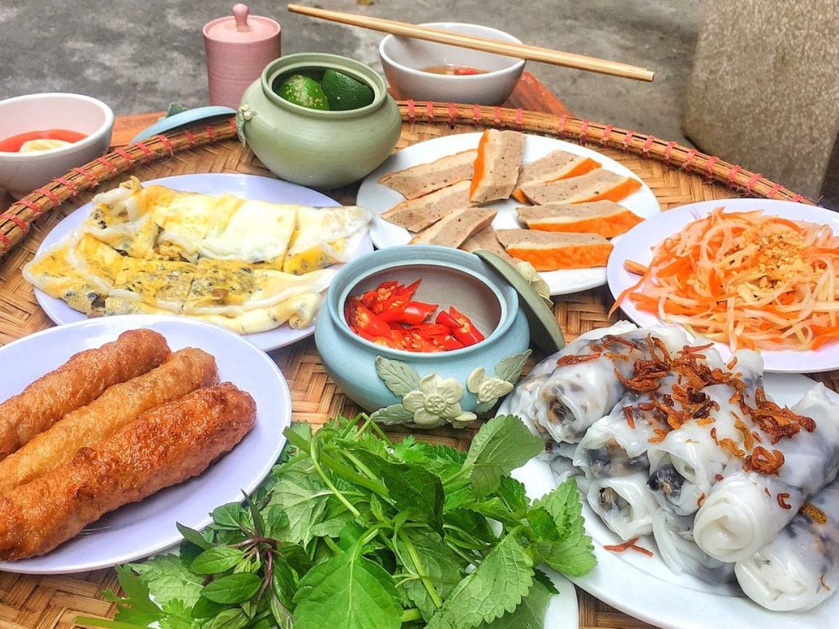 Bánh cuốn Phủ Lý mang nét ẩm thực truyền thống. 