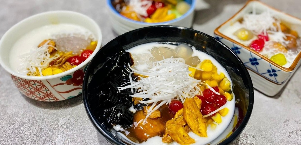 Bát chè Thanh Thảo thể hiện nét ẩm thực ngọt mát quen thuộc của Ninh Bình.