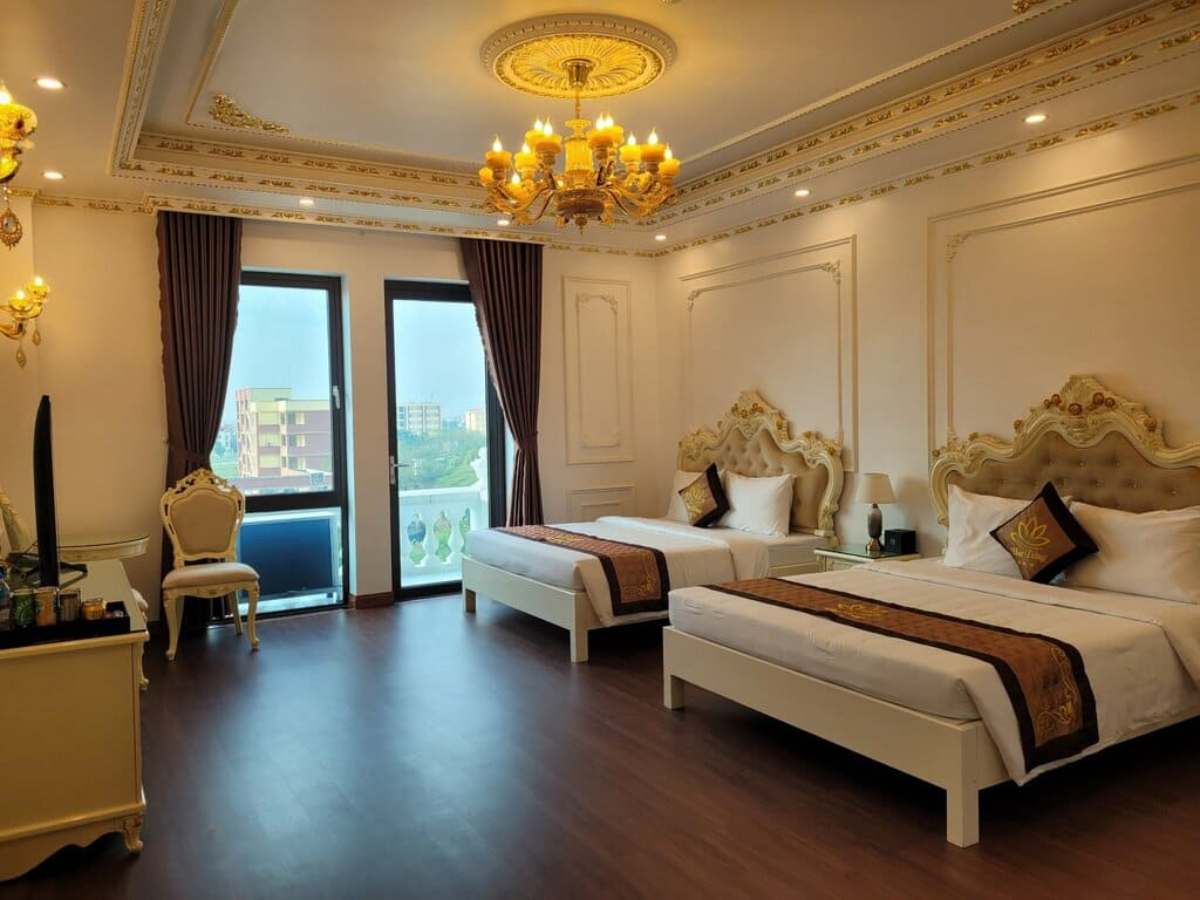 Không gian phòng đôi với thiết kế rộng rãi. (Nguồn: Sưu tầm)