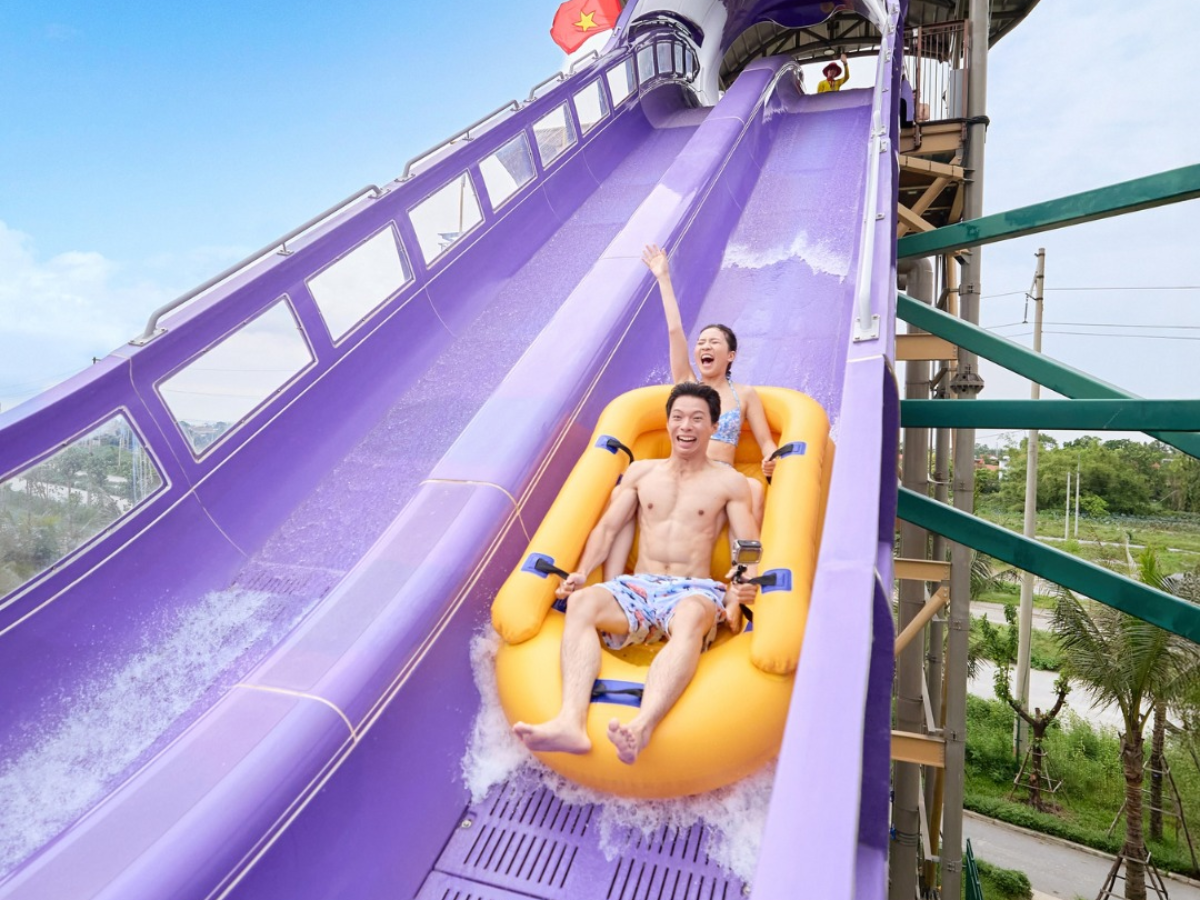 Trải nghiệm vui chơi tẹt ga tại Sun World Ha Nam.&nbsp;