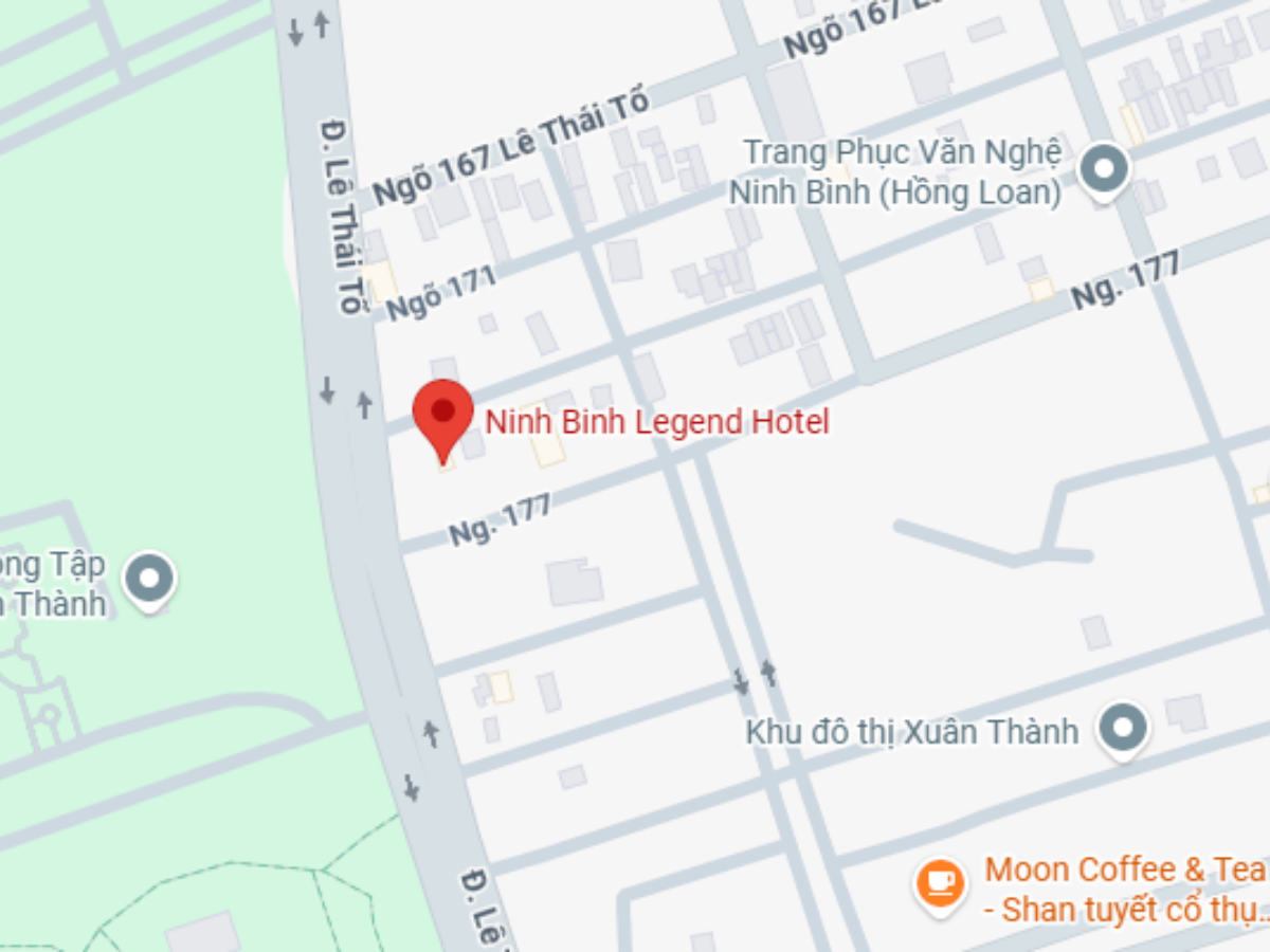 Ninh Binh Legend Hotel nằm tại "tọa độ vàng" của thành phố khi nằm ngay trục đường chính sầm uất. (Nguồn: Sưu tầm)