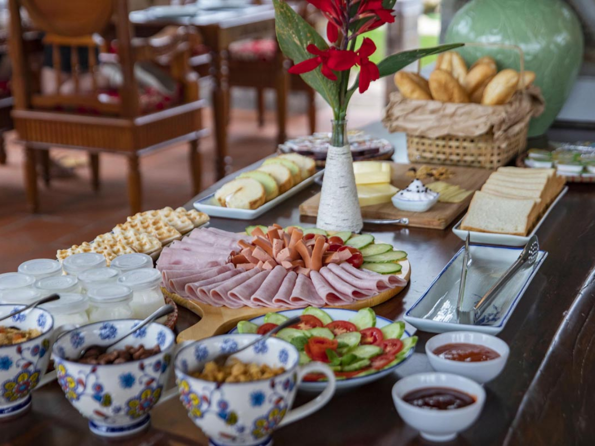 Nhà hàng chuyên phục vụ buffet sáng đa dạng và thực đơn gọi món (A la carte) phong phú. (Nguồn: Sưu tầm)