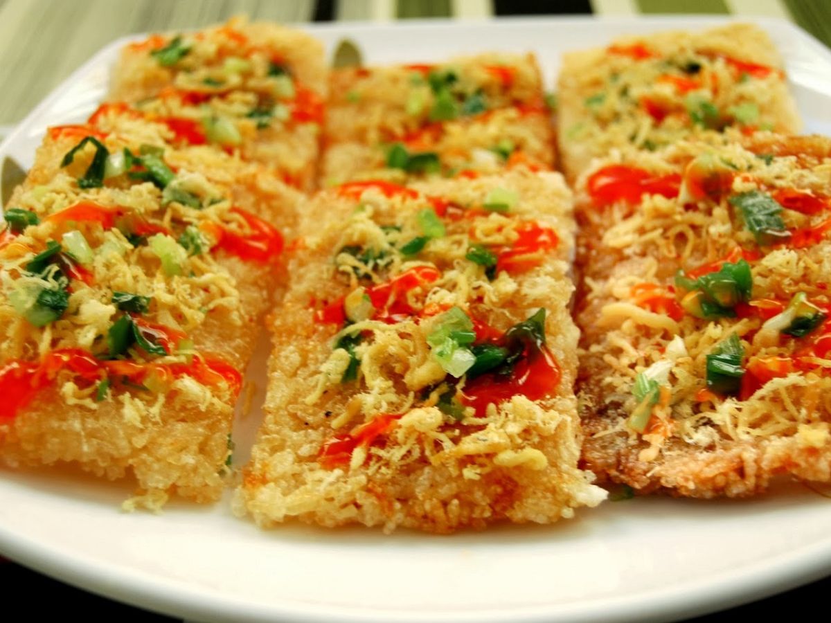 Cơm cháy Ninh Bình hấp dẫn với lớp bánh giòn vừa phải, thơm mùi gạo và vị bùi đặc trưng. (Nguồn: Sưu tầm)