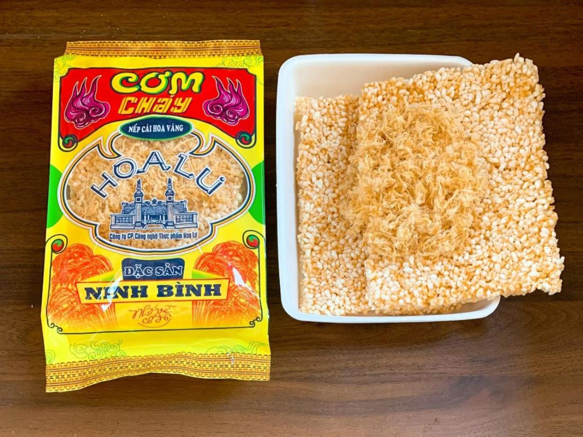 Cơm cháy Hoa Lư hấp dẫn với độ giòn thơm và nhiều lựa chọn phù hợp cho từng nhu cầu. (Nguồn: Sưu tầm)
