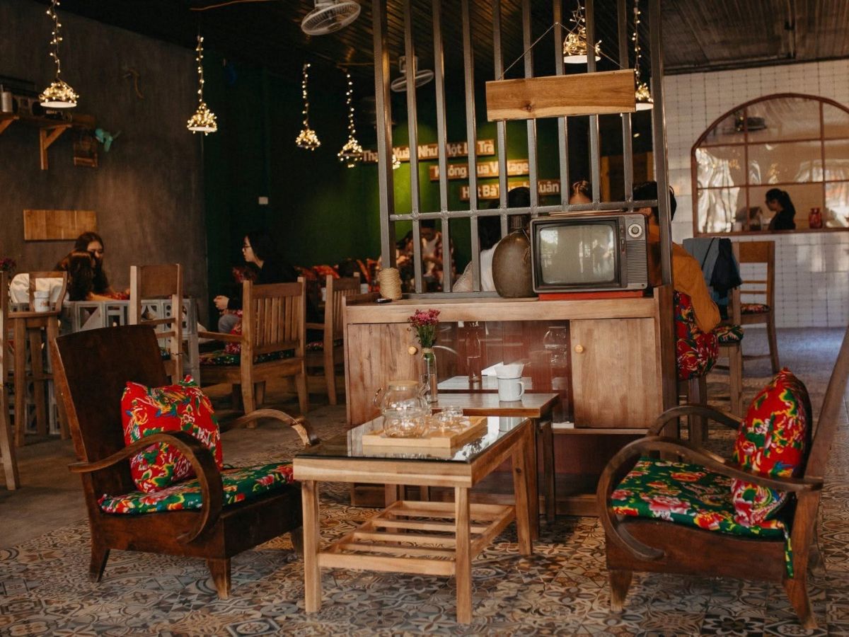 Vintage 1994 Cafe Hà Nam nổi bật với không gian hoài cổ, nhẹ nhàng và an yên. (Nguồn: Sưu tầm)
