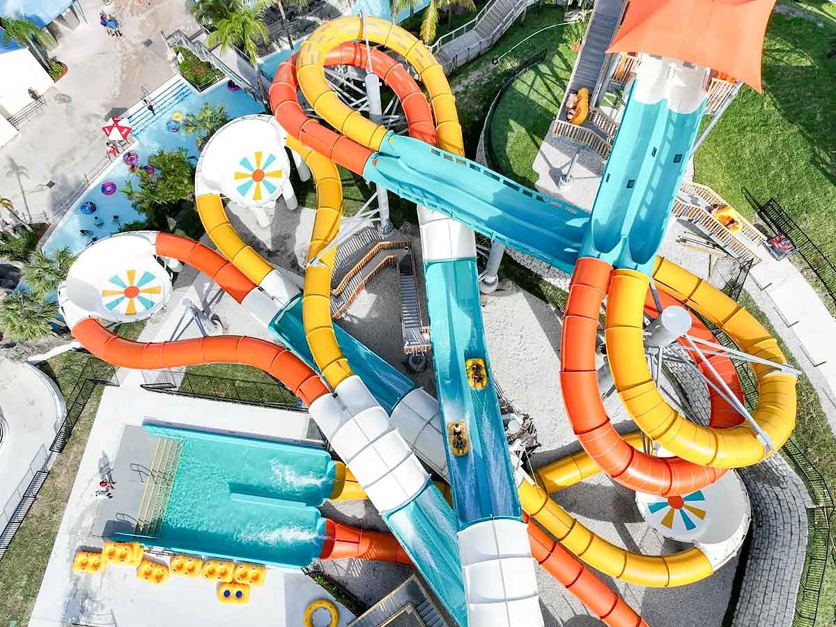 Sun World Ha Nam mang phong cách công viên giải trí với không gian màu sắc và kiến trúc hiện đại. (Nguồn: Sưu tầm)