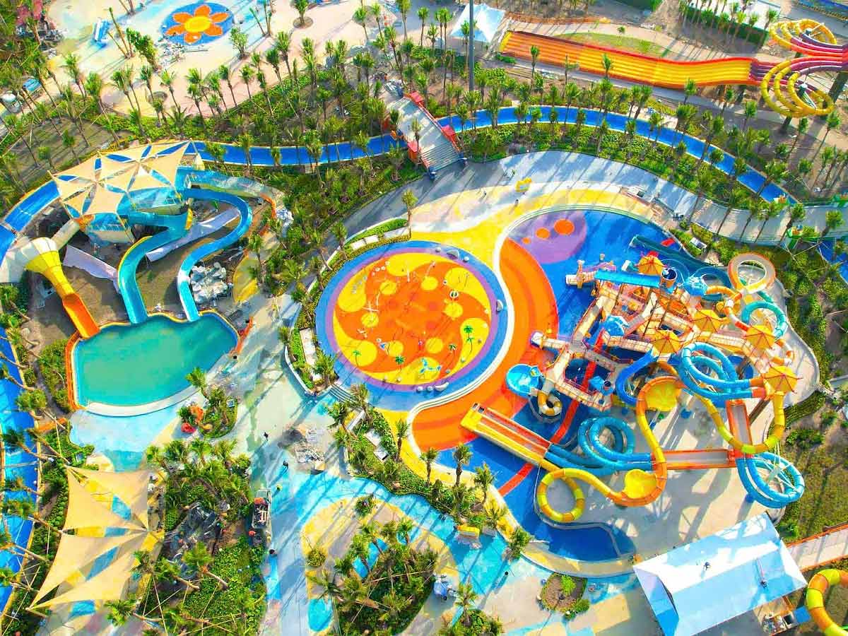 Sun World Ha Nam mang đến không gian vui chơi quy mô lớn với các khu giải trí. (Nguồn: Sưu tầm)