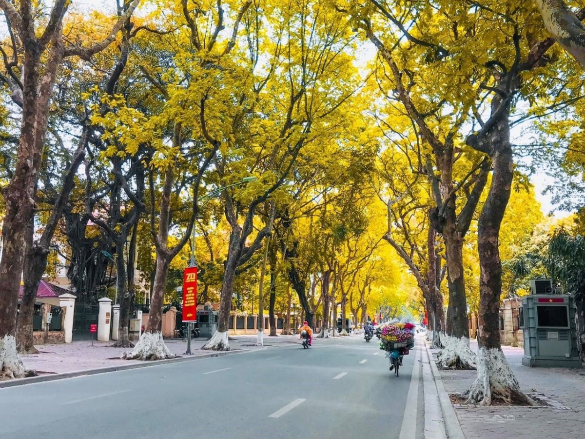 Khung cảnh Hà Nội tháng 9 lãng mạn. (Nguồn: Sưu tầm)