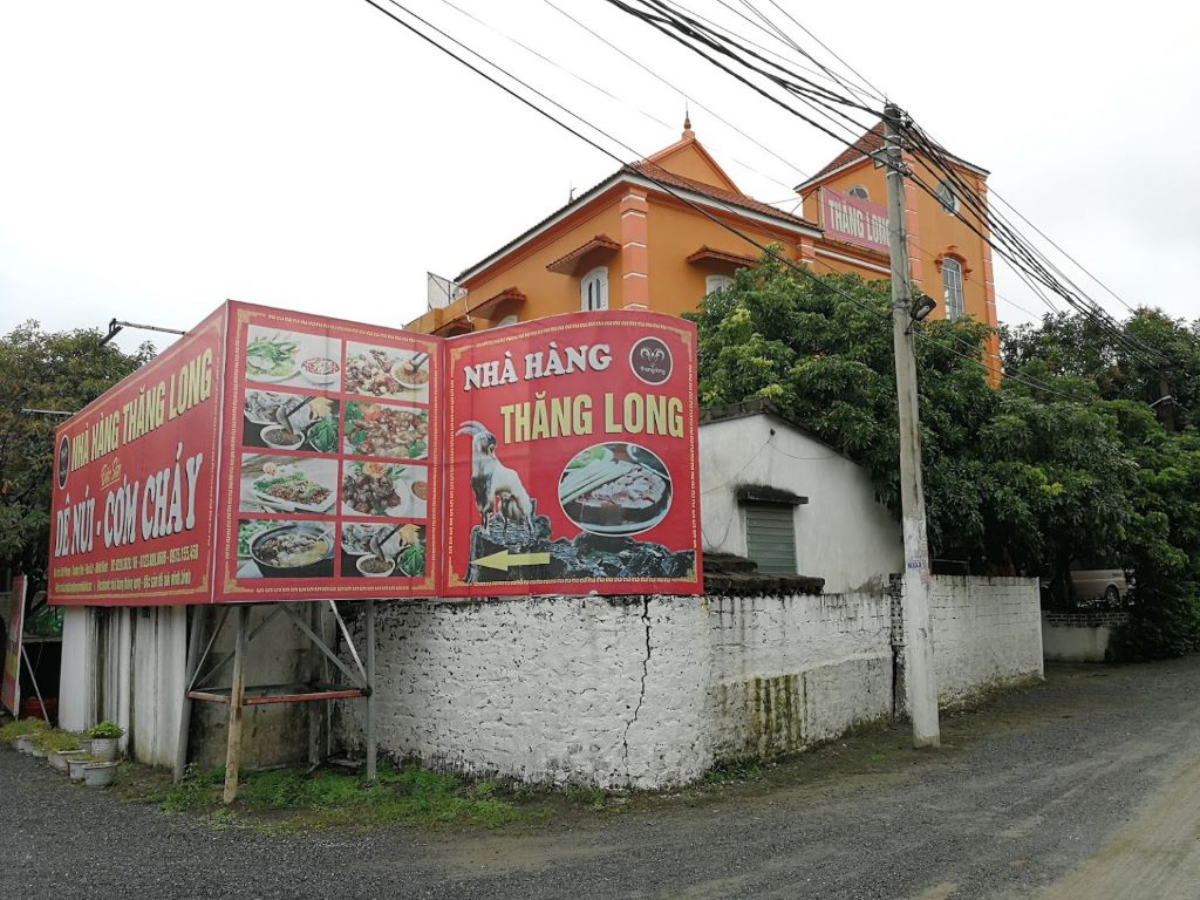 Nhà hàng Thăng Long nằm gần khu du lịch sinh thái Tràng An. (Nguồn: Sưu tầm)&nbsp;