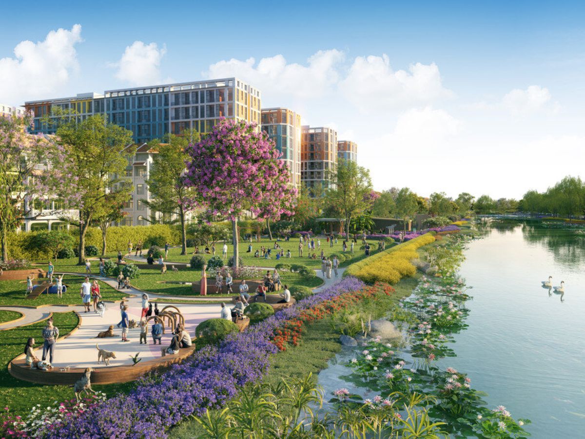 Hình ảnh phối cảnh công viên Sinh Thái tại Sun Urban City. (Nguồn: Sưu tầm)