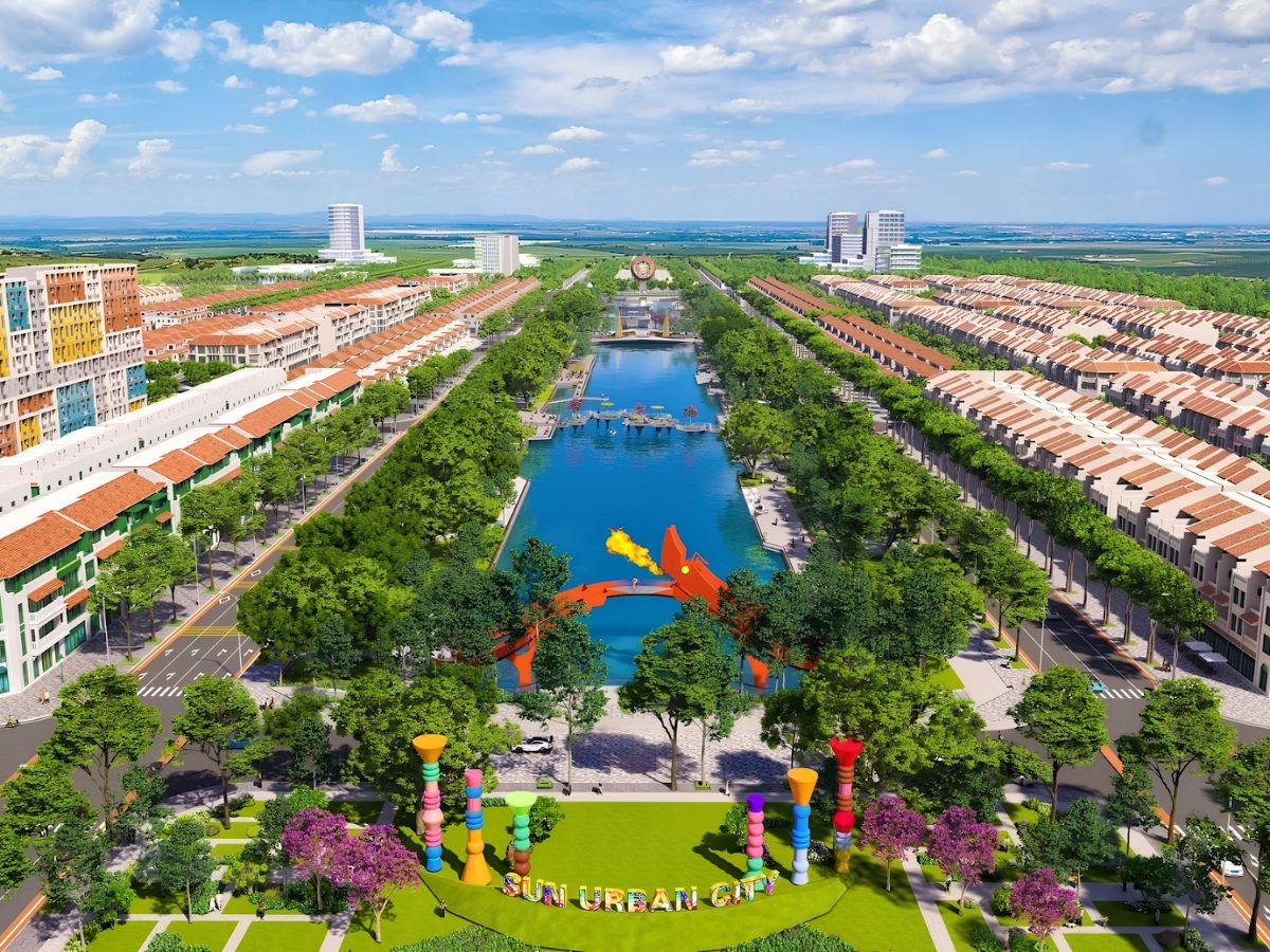 Sun Urban City Ha Nam sở hữu không gian sinh thái và hệ thống tiện ích đa dạng. (Nguồn: Sưu tầm)