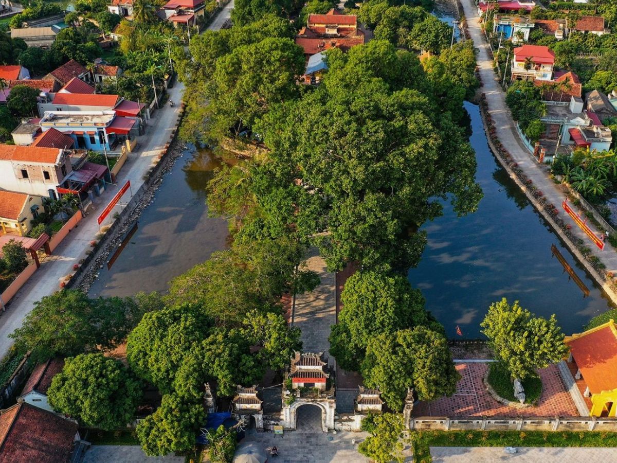 Đền Trần Thương mang đậm dấu ấn lịch sử và không gian văn hóa tâm linh đặc sắc của Hà Nam. (Nguồn: Sưu tầm)