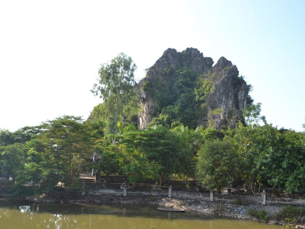 Cảnh quan chùa Lạc Khoái. (Nguồn: Sưu tầm)
