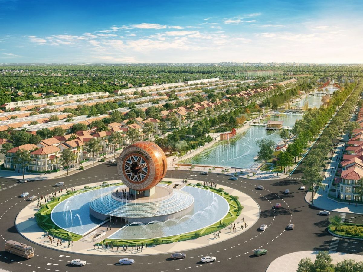 Sun World Ha Nam nằm trong lòng khu đô thị Sun Urban City.