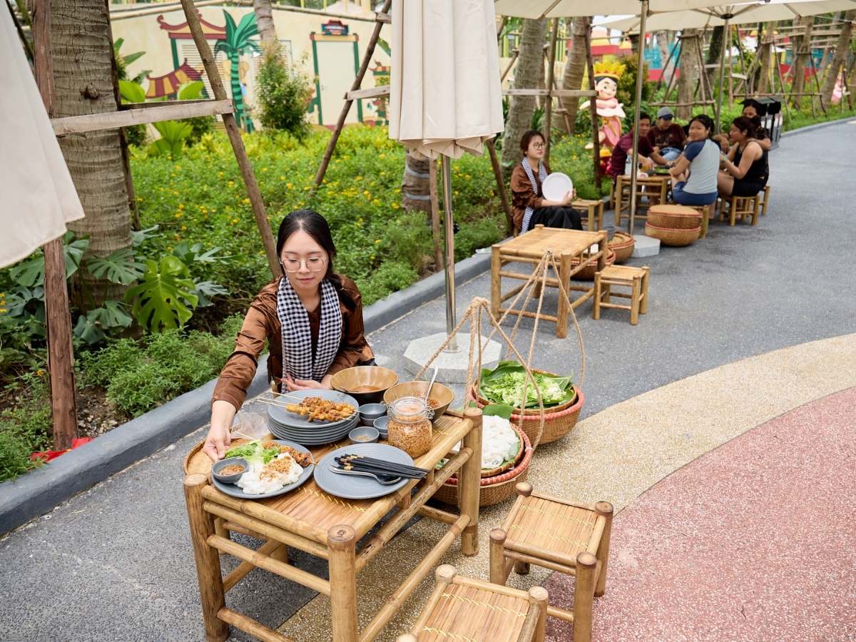 Kết thúc hành trình 2 ngày 1 đêm với trải nghiệm vui chơi kết hợp ẩm thực hấp dẫn tại Sun World Ha Nam.