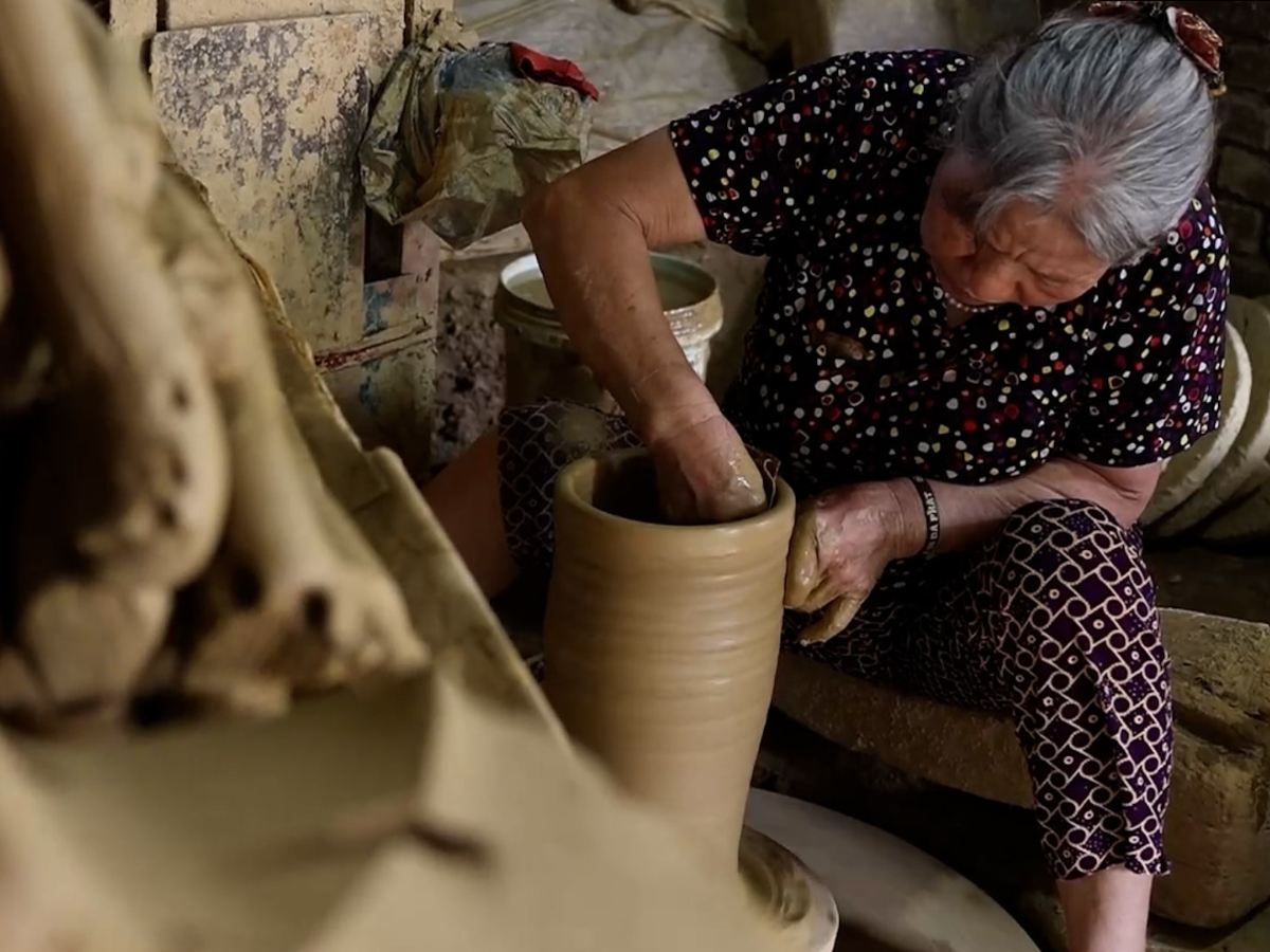 Làng gốm Quyết Thành giữ lại văn hoá và nghệ thuật truyền thống.