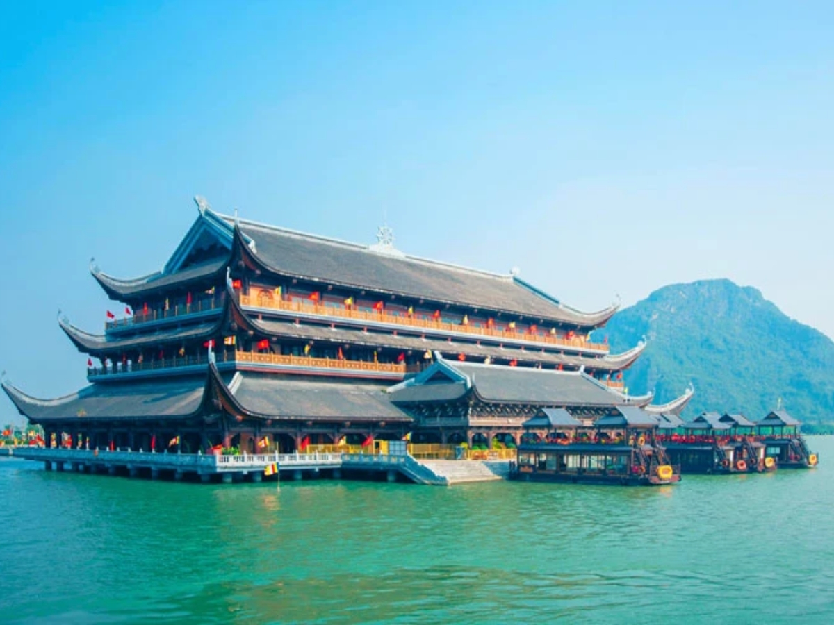 Cảnh quan tuyệt đẹp tại Khu du lịch Tam Chúc