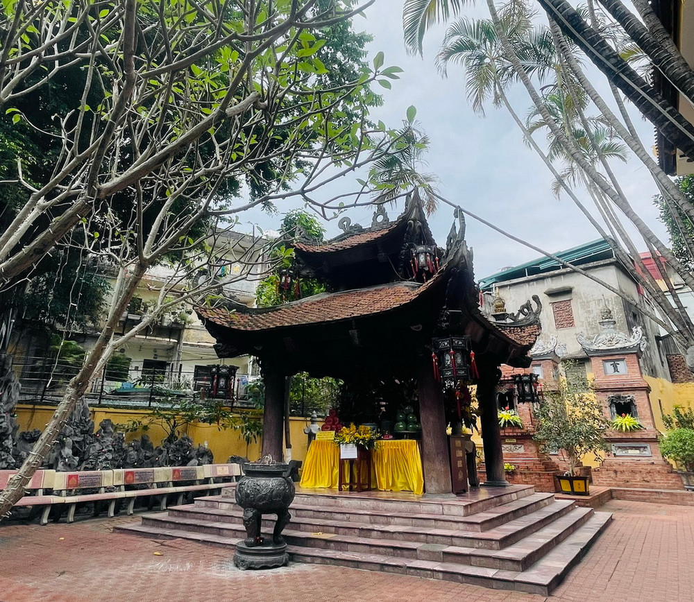 Chùa Phúc Khánh là một trong những ngôi chùa cổ kính nổi tiếng trong lòng Thủ đô. (Nguồn: Sưu tầm)